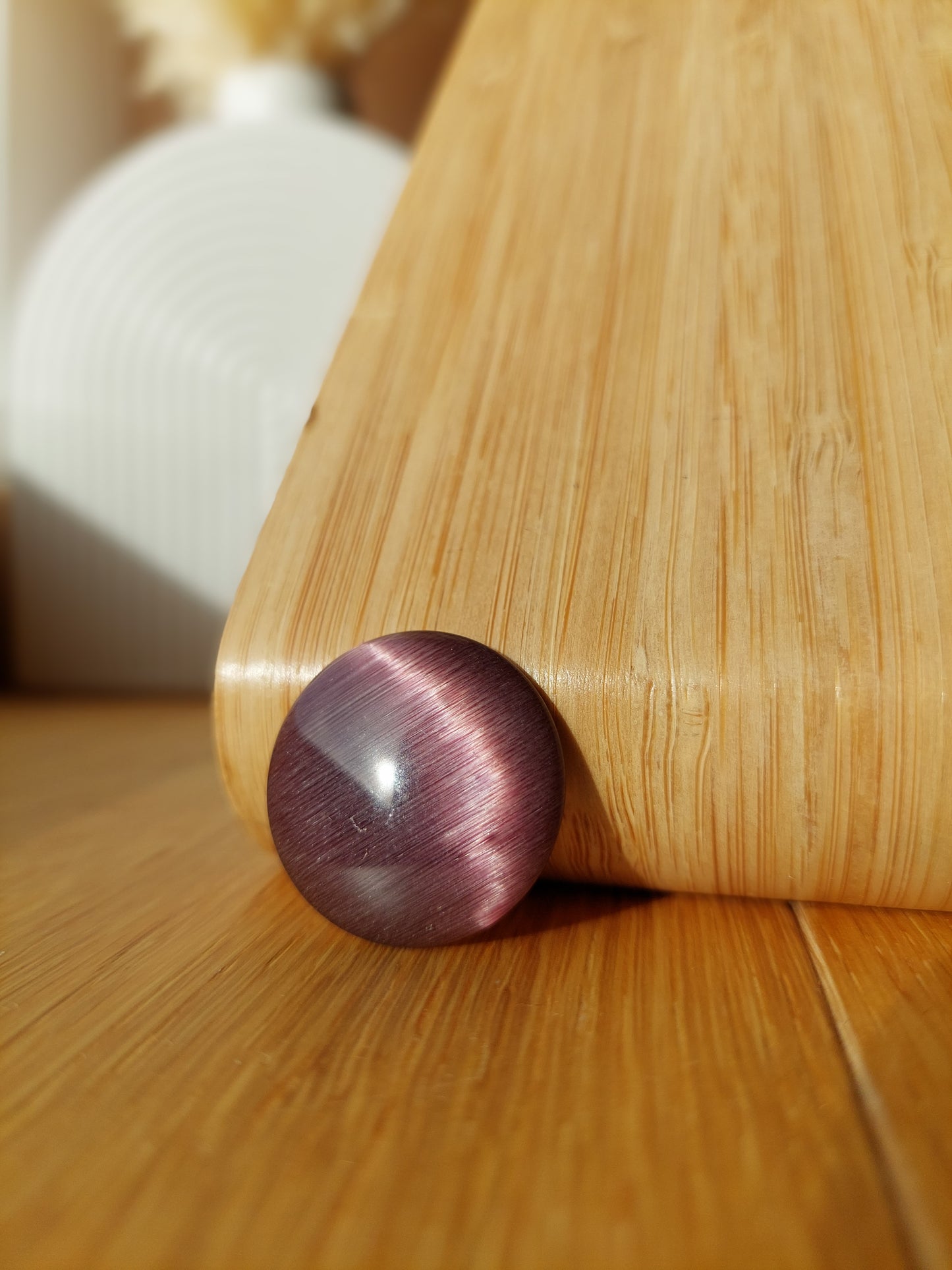 Cabochon Farbe Aubergine